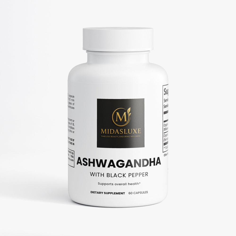 Ashwagandha Stress & Energy Support - Midas Luxe