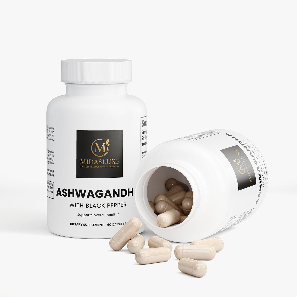 Ashwagandha Stress & Energy Support - Midas Luxe