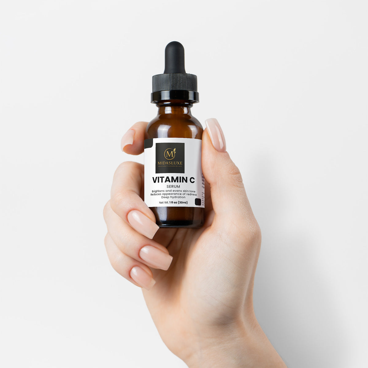 Vitamin C Brightening Face Serum - Midas Luxe