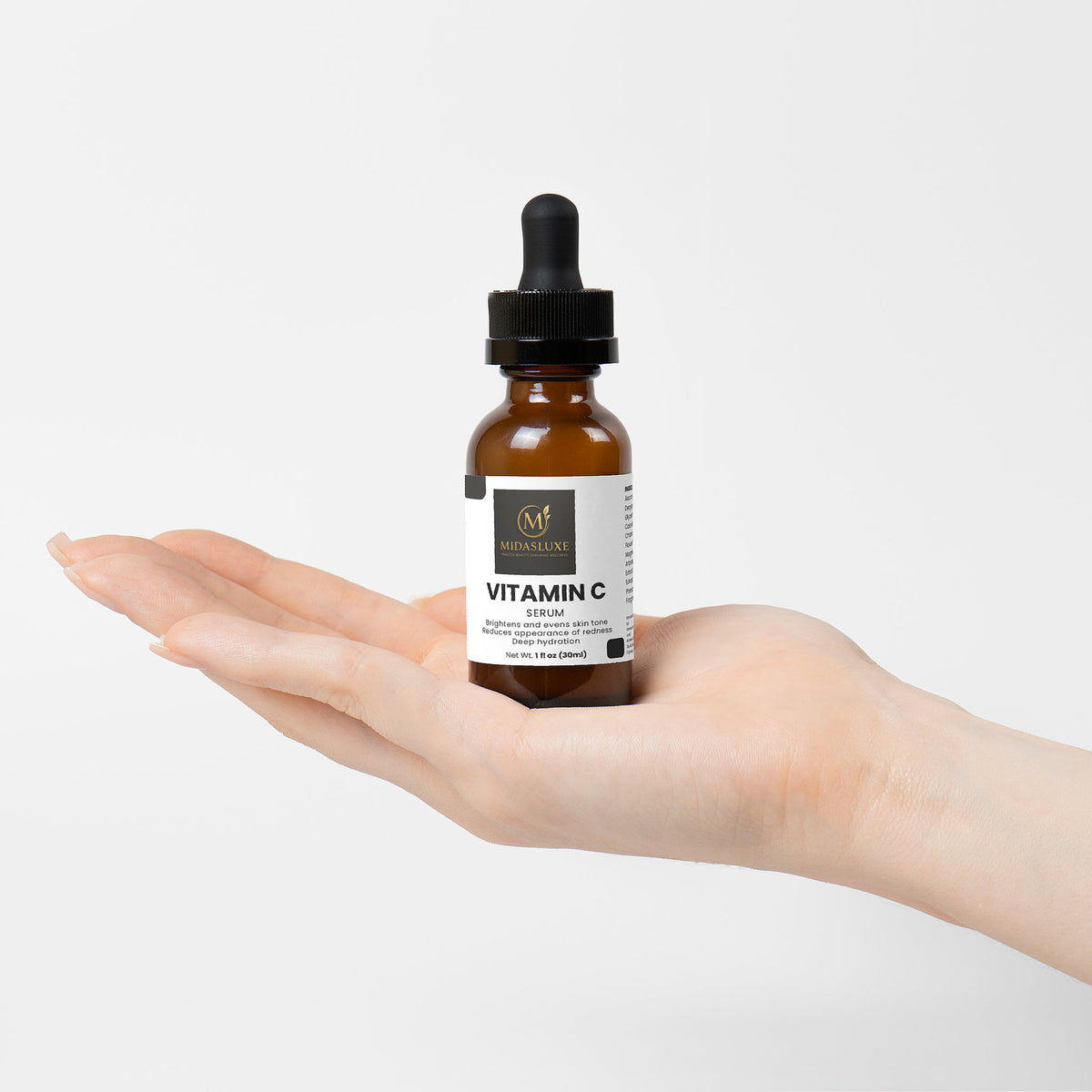 Vitamin C Brightening Face Serum - Midas Luxe
