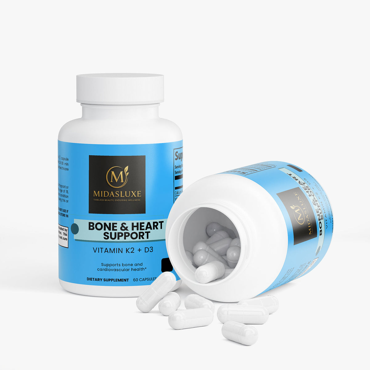 Bone & Heart Health Support Formula - Midas Luxe