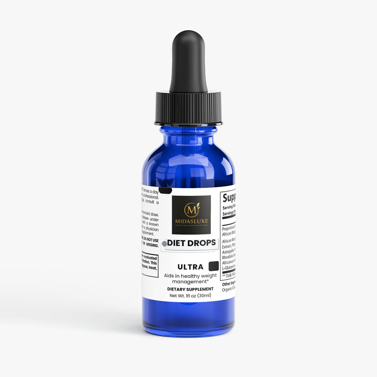 Diet Drops Ultra Metabolism Booster - Midas Luxe