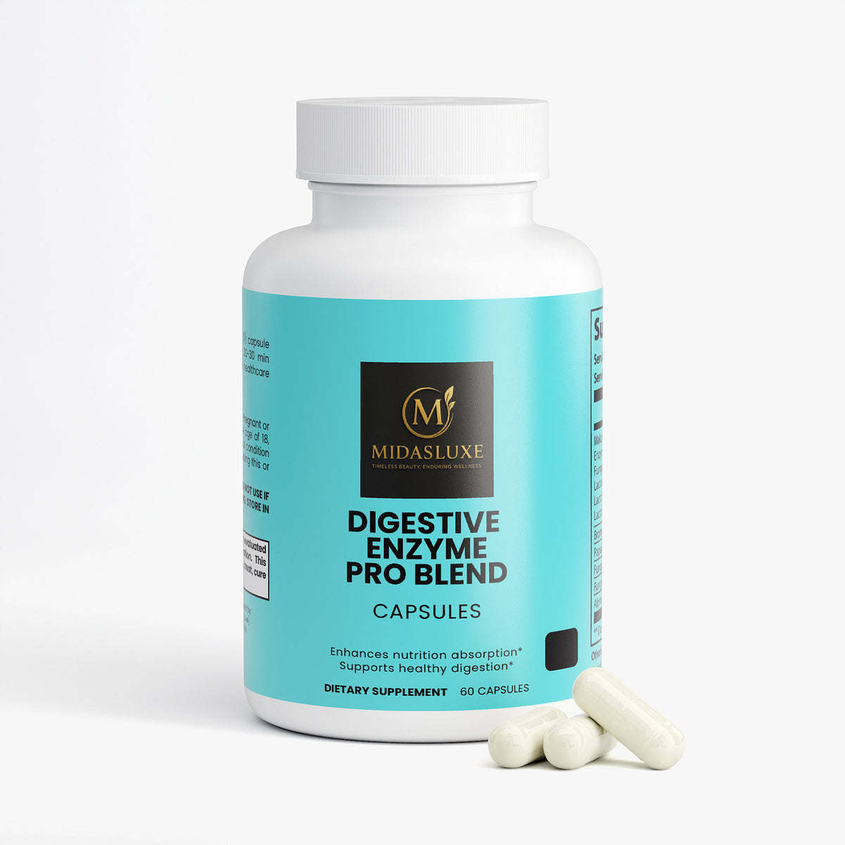 Advanced Digestive Enzyme Support - Midas Luxe