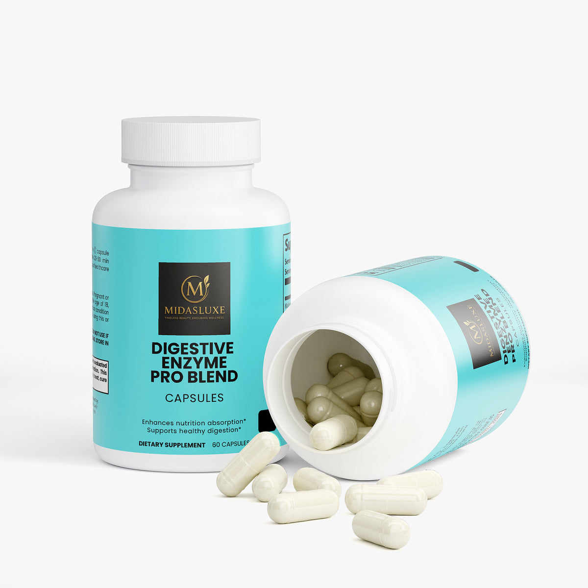 Advanced Digestive Enzyme Support - Midas Luxe