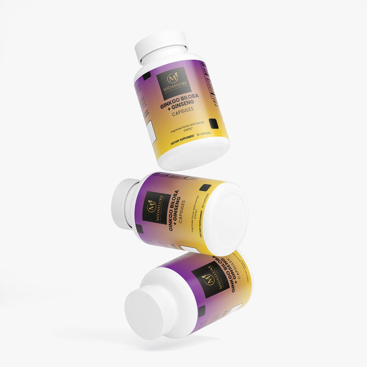 Ginkgo Biloba + GinsengGinkgGinkgo Biloba + GinsengGinkgo Biloba + - Midas Luxe