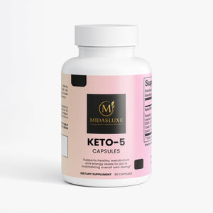 Keto - 5 Advanced Fat Burner Supplement - Midas Luxe