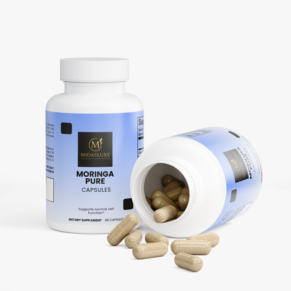 Moringa Pure Energy & Wellness Supplement - Midas Luxe