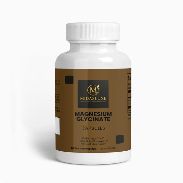 Magnesium Glycinate for Calm & Sleep - Midas Luxe