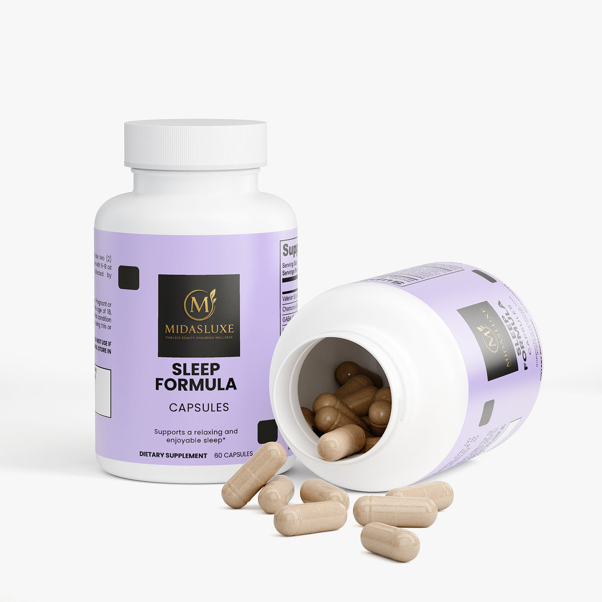natural sleep support formula. - Midas Luxe