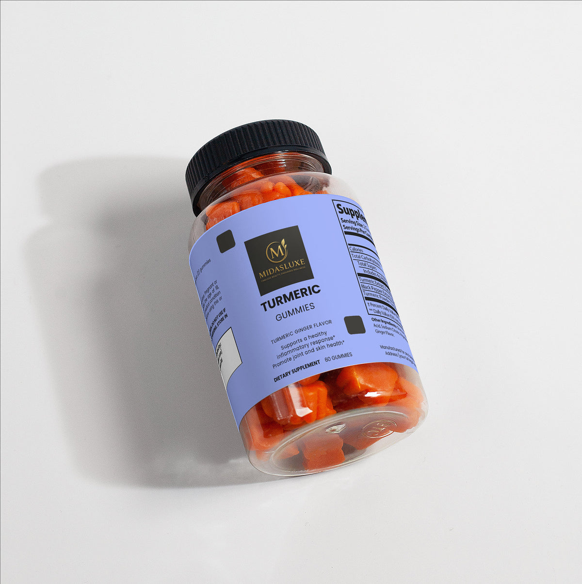 Turmeric Gummies for Joint & Skin Health - Midas Luxe