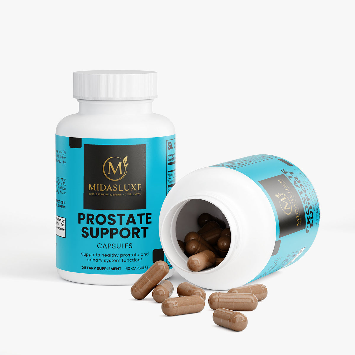 Prostate Health Support Supplement - Midas Luxe