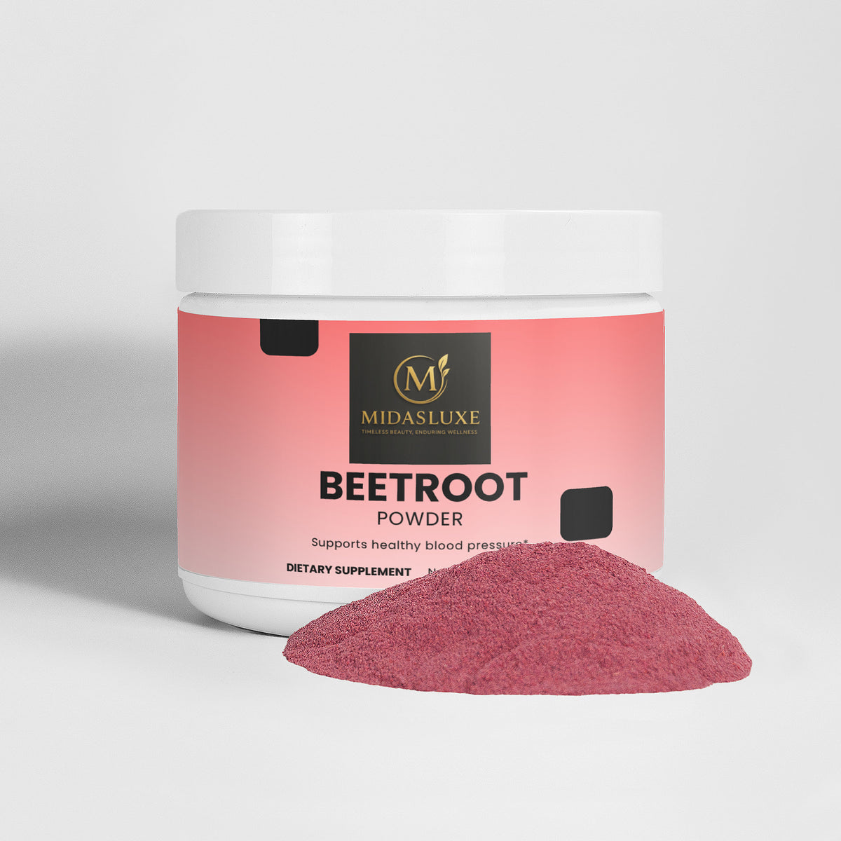 Beetroot Energy & Circulation Powder - Midas Luxe