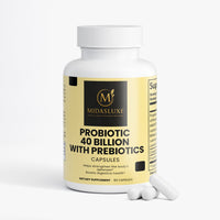 40 billion probiotics with prebiotics - Midas Luxe