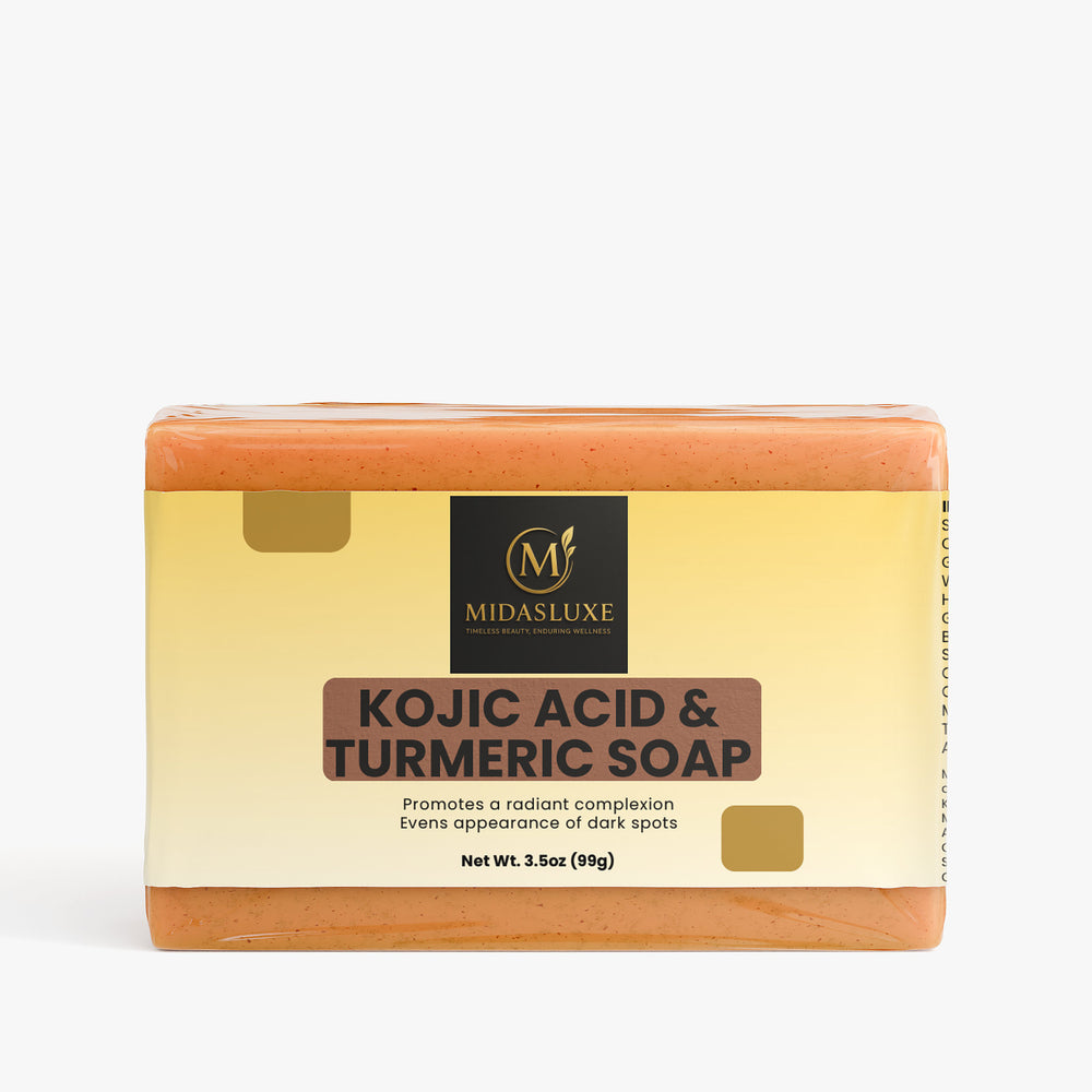 Kojic Turmeric Brightening Soap - Midas Luxe