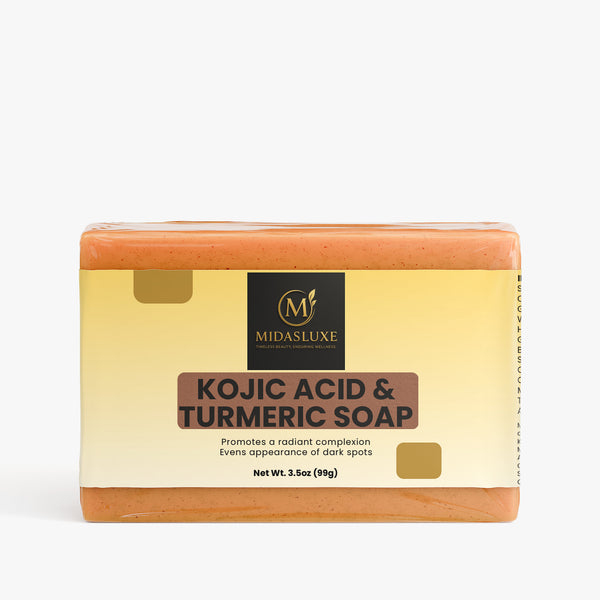 Kojic Turmeric Brightening Soap - Midas Luxe