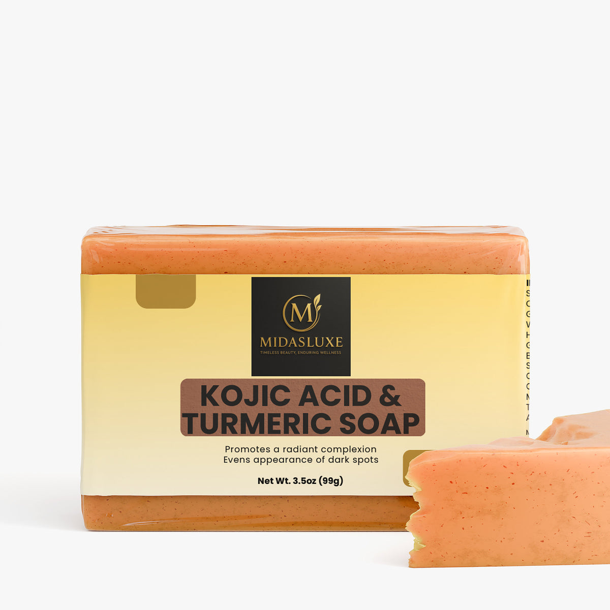 Kojic Turmeric Brightening Soap - Midas Luxe