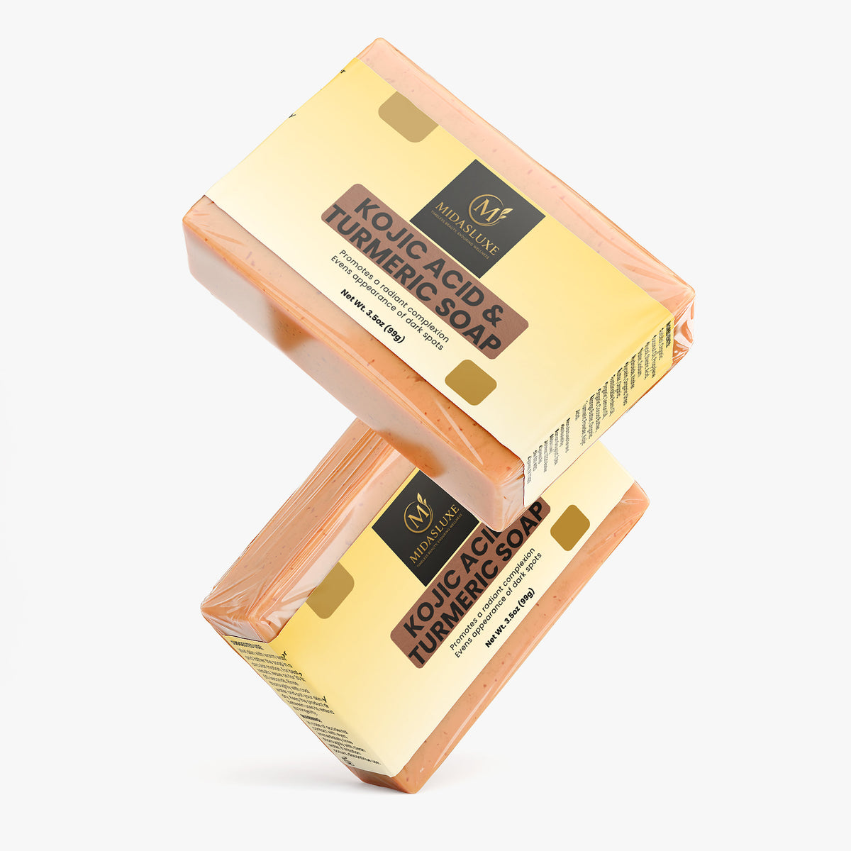 Kojic Turmeric Brightening Soap - Midas Luxe