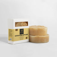 handmade exfoliating luffa bar - Midas Luxe