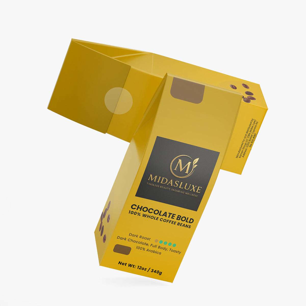 Chocolate Bold Coffee (Dark Roast) - Midas Luxe