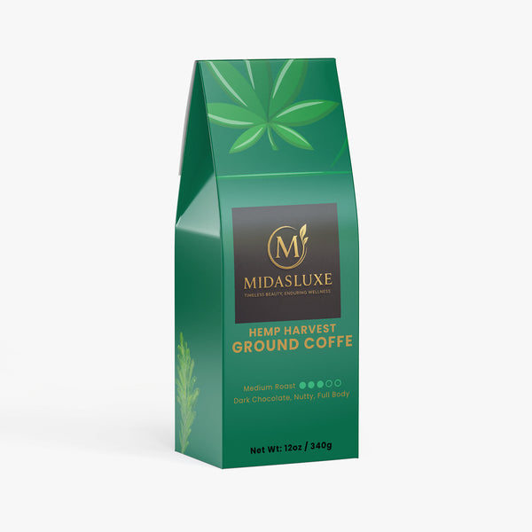 Hemp Harvest Coffee (Medium Roast) - Midas Luxe