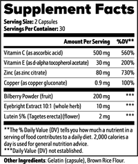 Vision Support Eye Health Supplement - Midas Luxe